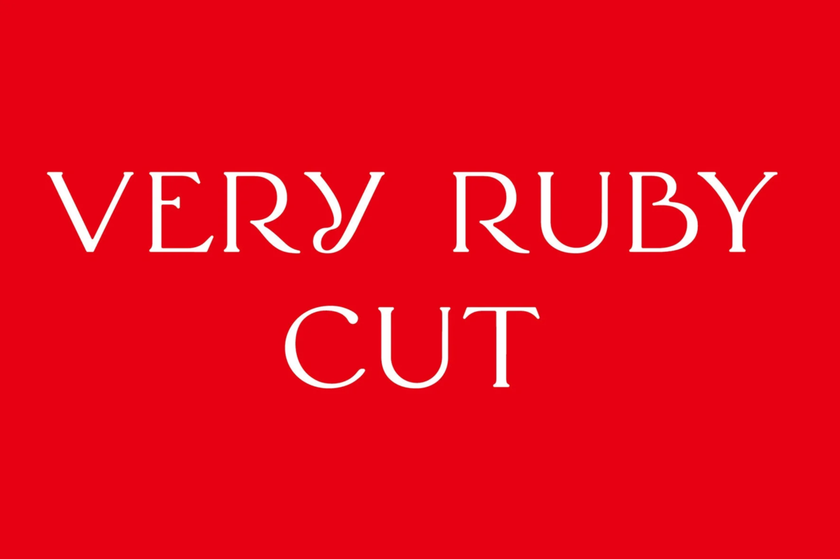 VERY RUBY CUT ロゴ